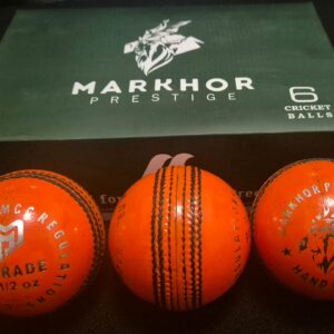 Orange Cricket Balls - Box of 6