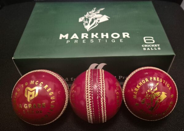 Cricket Ball Orange pack of 6