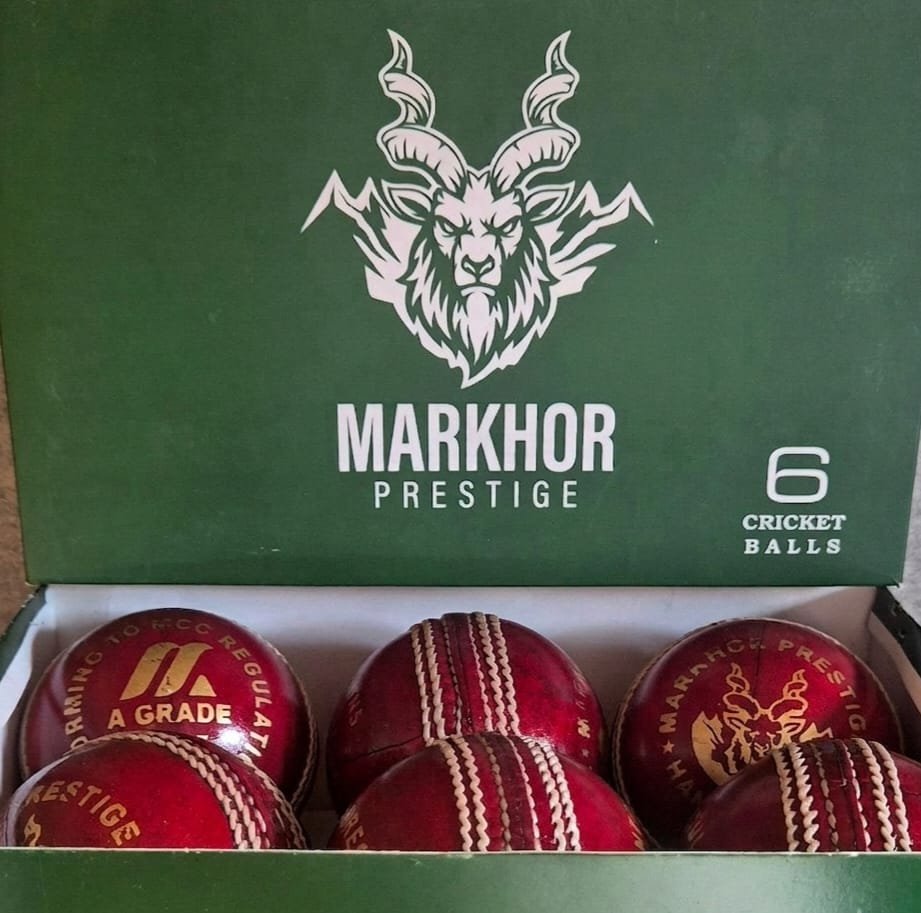Red Wax Finish Cricket Ball (70 over) - Single